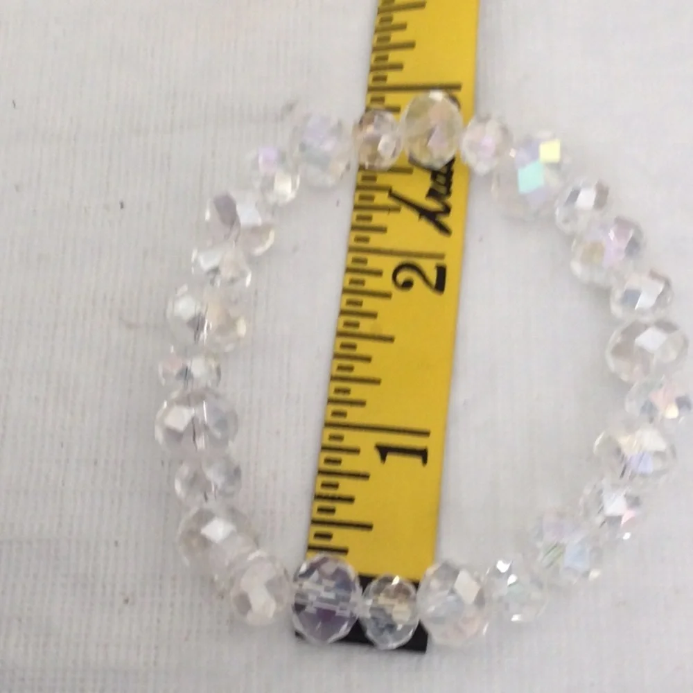 Iridescent Beaded Bracelet